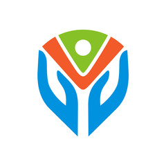 Kids Care Logo, Care Logo, Shield Logo