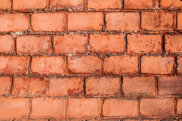 red vintage bricks wall background backdrop wallpaper