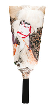 a racket used for the traditional game hanetsuki japan.