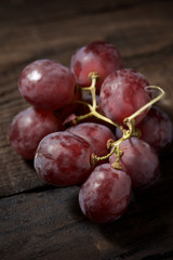 Bunch of grapes close up