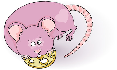 Concept image of symbol chinese happy new year 2020.