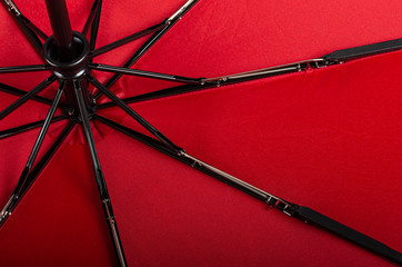 Windproof fiberglass umbrella ribs closeup