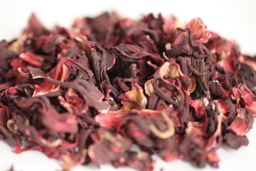 Texture hibiscus sudanese rose petals