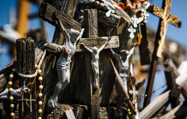 Hill of Crosses in Siauliai, Lithuania