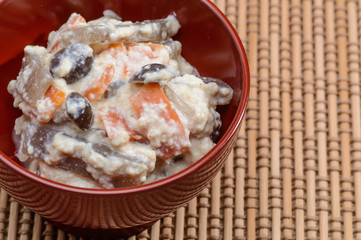 豆腐の白和え