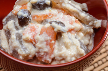 豆腐の白和え