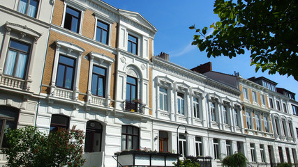 Altbaufassaden im Ostertorviertel in Bremen, Altbremer Häuser	