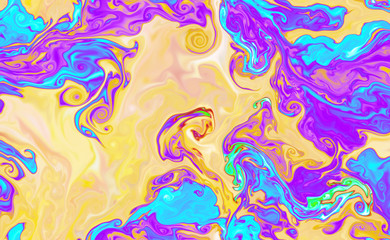 Magic space texture, pattern, looks like colorful smoke