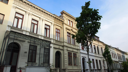 Altbaufassaden im Ostertorviertel in Bremen, Altbremer Häuser	