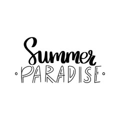 Obraz premium Vector hand drawn lettering phrase. Modern brush calligraphy.