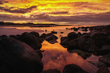 Fototapeta na wymiar Dawn at Port Fairy, Victoria, Australia