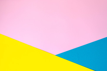 Bright paper background of several colors.