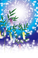 背景素材壁紙 イルミネーション 光 キラキラ 天の川 星屑 スターダスト スターバースト 銀河 宇宙 Wall Mural Tomo00