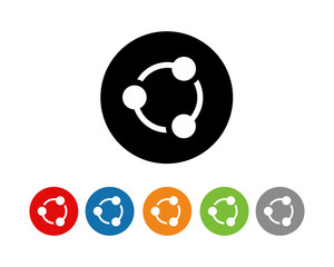 Share icon symbols vector