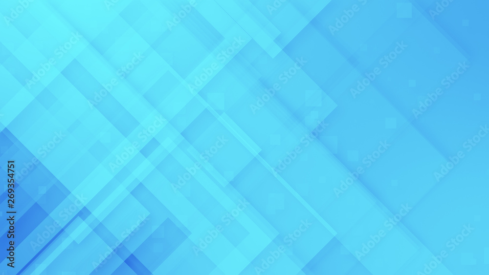 Poster abstract geometric light blue and silver grey motion background loop