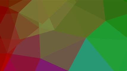 Obraz na płótnie Canvas Geometric design. Colorful gradient mosaic background. Geometric triangle, mosaic, abstract background. Mosaic, color background. Mosaic texture. The effect of stained glass. EPS 10 Vector