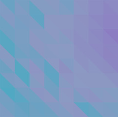 Blue abstract low poly triangles background