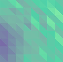 Blue abstract low poly triangles background