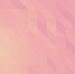 Pink abstract low poly triangles background