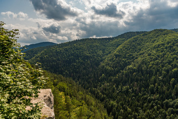 Fototapeta na wymiar View from Tomasovsky vyhlad