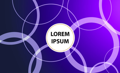 Colorful geometric background. Vector EPS10 gradient. Simple shapes, minimal style