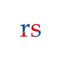 Letter rs Design Logo