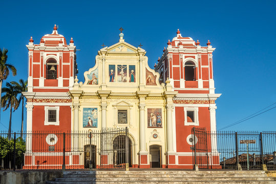 View at the El Calvario church in Leon - Nicaragua