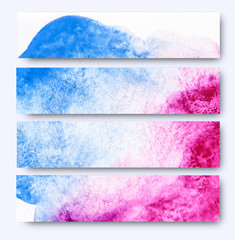 colorful watercolor texture background