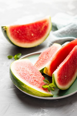 Sweet fresh watermelon