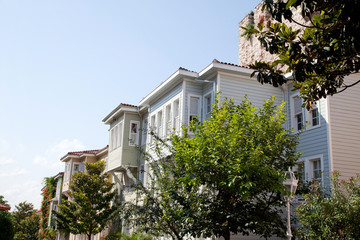 Historical Turkish houses in istanbul