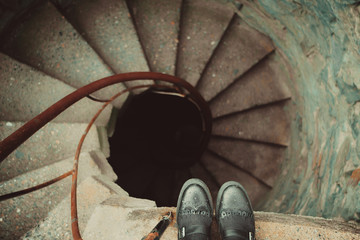 Wheel of stairs