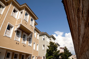 Historical Turkish houses in istanbul