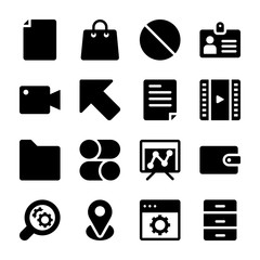 Interface Solid Icons