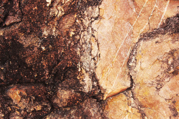 Red sedimentary rock texture. red rustic stone texture. background. nature