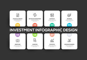 INVESTMENT INFOGRAPHIC DESIGN