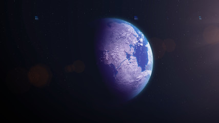Fototapeta premium exoplanet