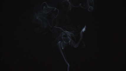 Fototapeta premium Realistic thin smoke with isolated on alpha-channel (with transparency)