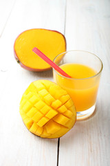 ripe juicy mango