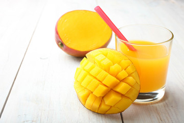ripe juicy mango