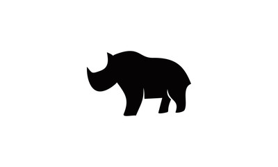 Fototapeta na wymiar rhino logo