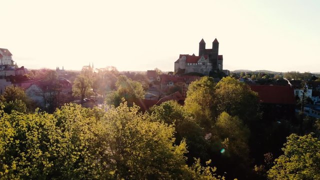Quedlinburg bei Sonnenaufgang