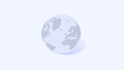 Abstract Geometric Globe.