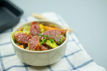 Spicy Chinese sausage (Gun-chiang)
