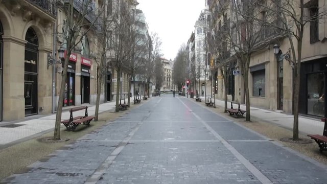 Calle San Sebastian España Hyperlapse