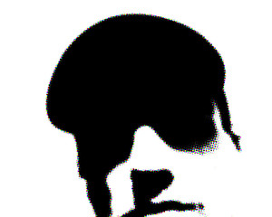 black silhouette