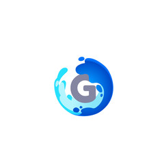 G Letter alphabet logo template