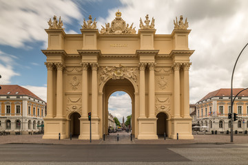 Fototapeta na wymiar Potsdam das Brandenburger Tor