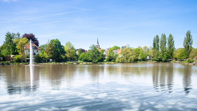 cloister lake in Sindelfingen Germany