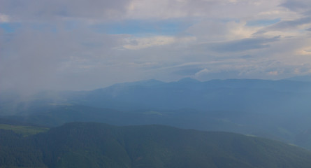 Hiking with a tent through Petros to Hoverla, Lake Nesamovite, Mount Pop Ivan Observatory.