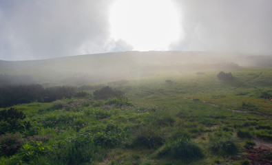 Hiking with a tent through Petros to Hoverla, Lake Nesamovite, Mount Pop Ivan Observatory.